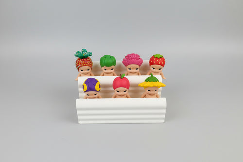 Sonny Angel Tiered Display Stand – Pastel Mini Toy Organizer