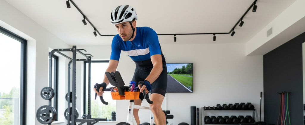 Zwift Ride Handlebar Storage Tray – Remote Snack Holder for Indoor Cycling Organizer