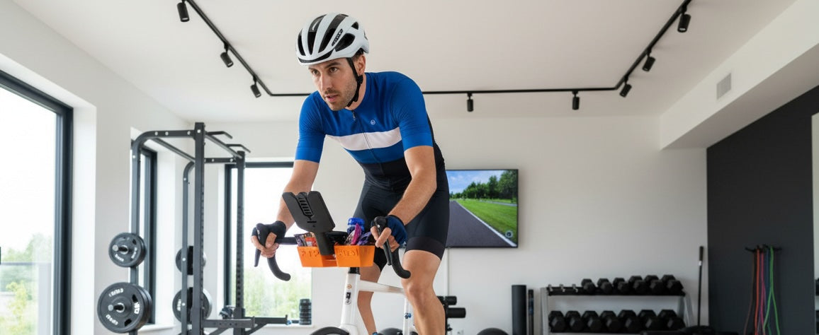 Zwift Ride Handlebar Storage Tray – Remote Snack Holder for Indoor Cycling Organizer